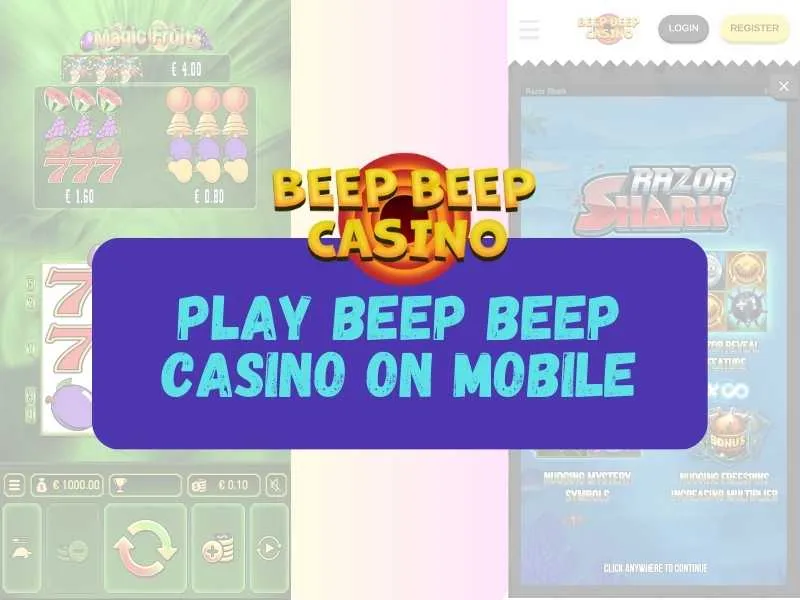 Игры в онлайн казино с приложением Beep Beep казино