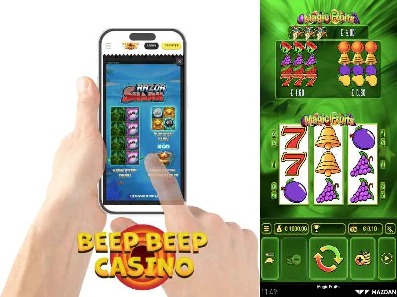 Beep Beep Casino'da cep telefonumdan oynayabilir miyim?