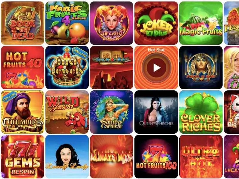 Beep Beep Casino web sitesinde ne oynanır