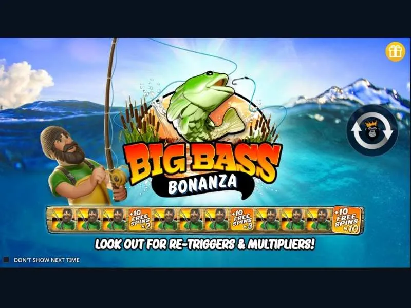 Big Bass Bonanza spilleautomat