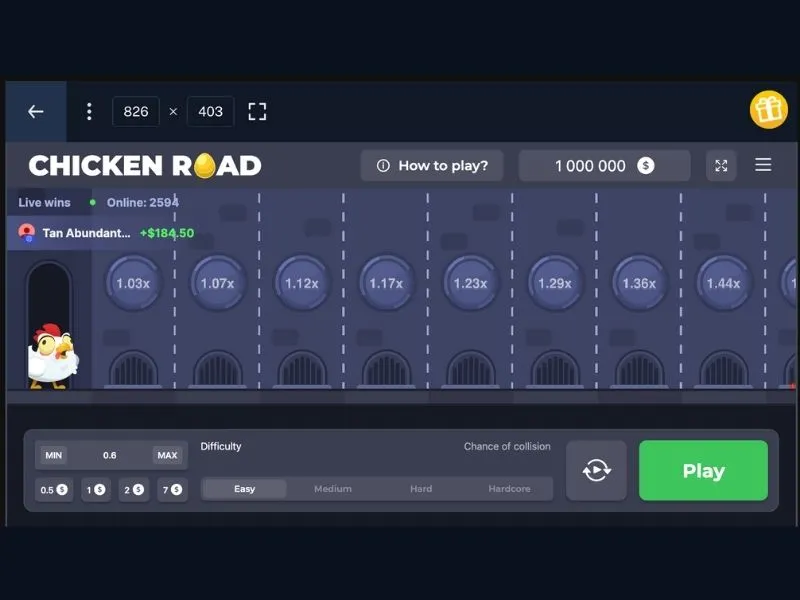 Характеристики Chicken Road