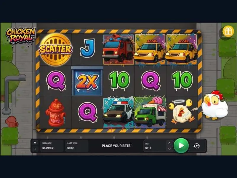 Дизайн и игровой процесс в Chicken Royal