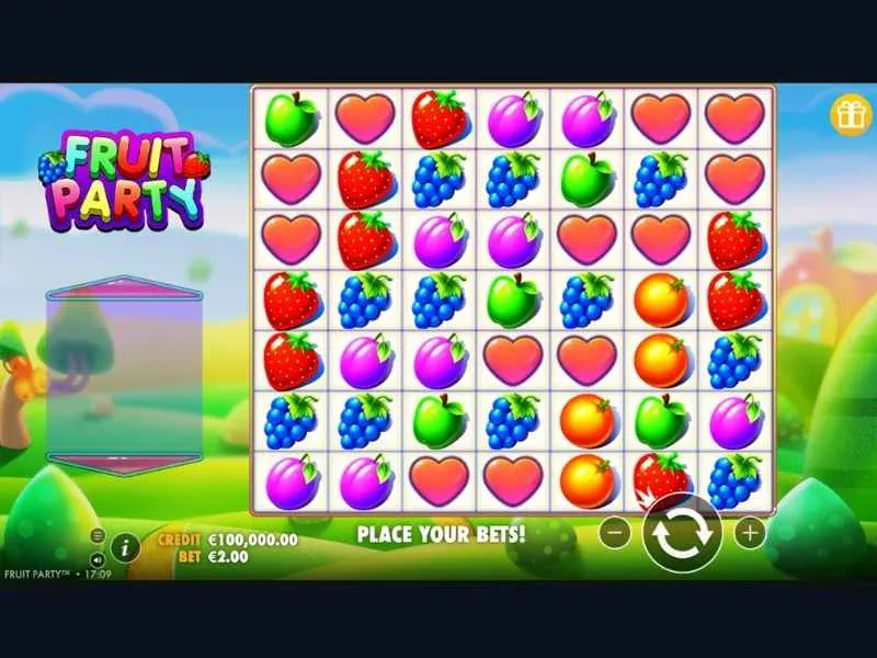 Характеристики слота Fruit Party