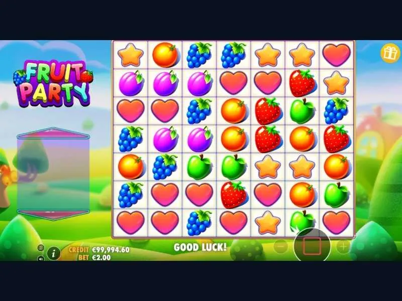 Дизайн и игровой процесс в Fruit Party