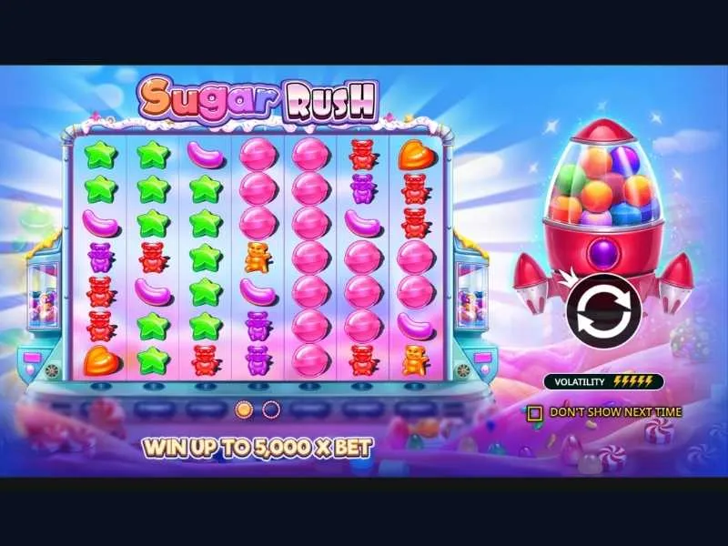 Sugar Rush slot oyunu