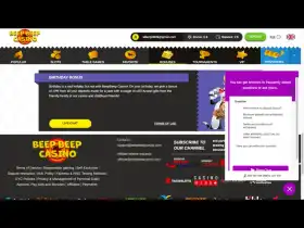 beep beep kasinon rekisteröinti