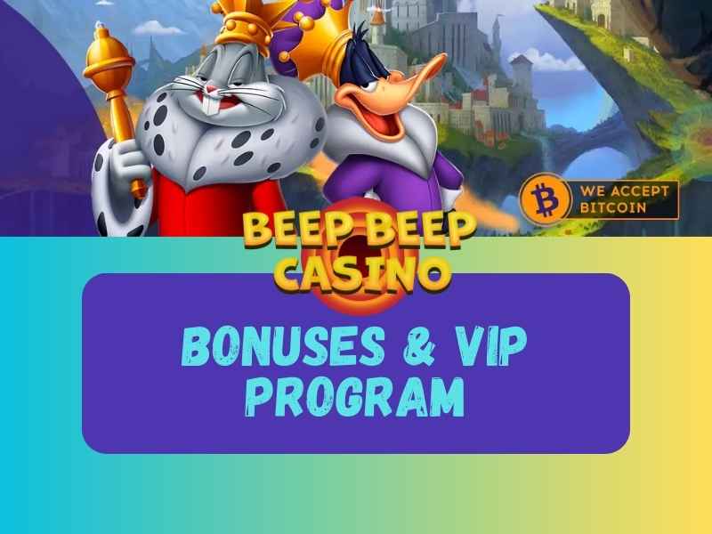 Bonuses at Beep Beep Casino 