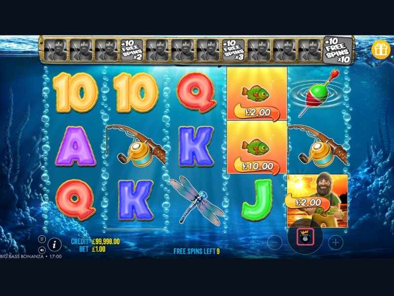 Как играть в Big Bass Bonanza на деньги