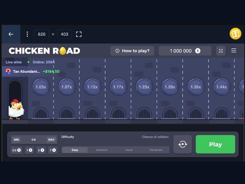 Характеристики Chicken Road