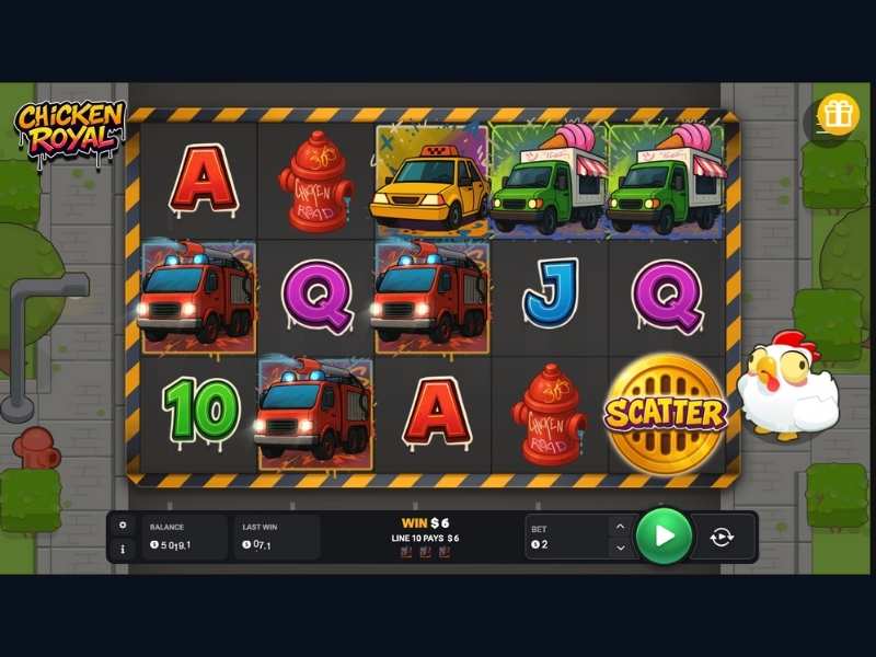 функции и механики Chicken Royal