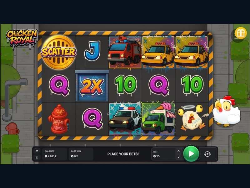 Дизайн и игровой процесс в Chicken Royal
