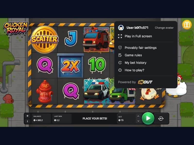 Как играть в Chicken Royal на деньги