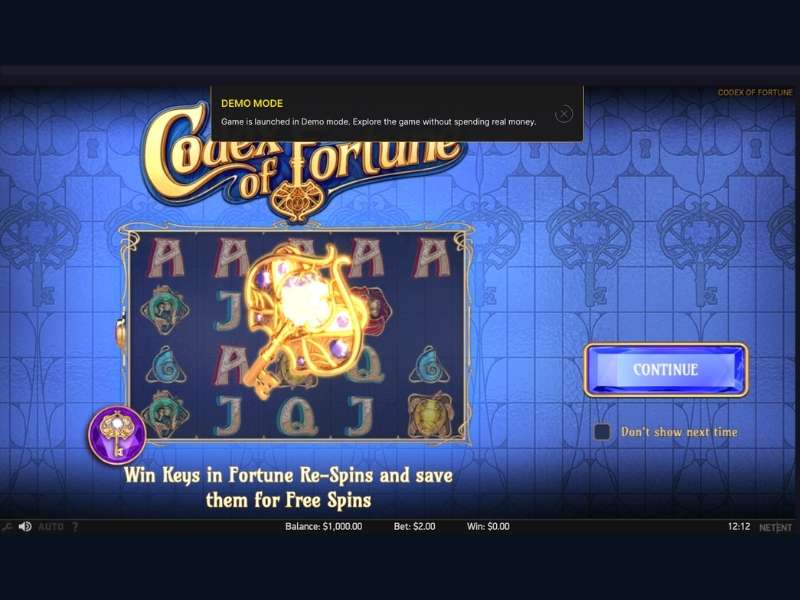 Codex of Fortune слот игра