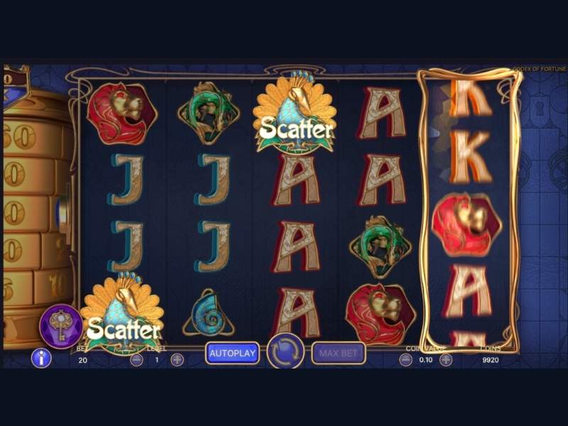 Как играть в Codex of Fortune на деньги