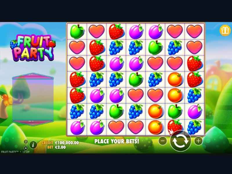 Характеристики слота Fruit Party