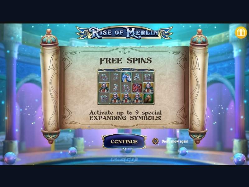 Основные характеристики слота