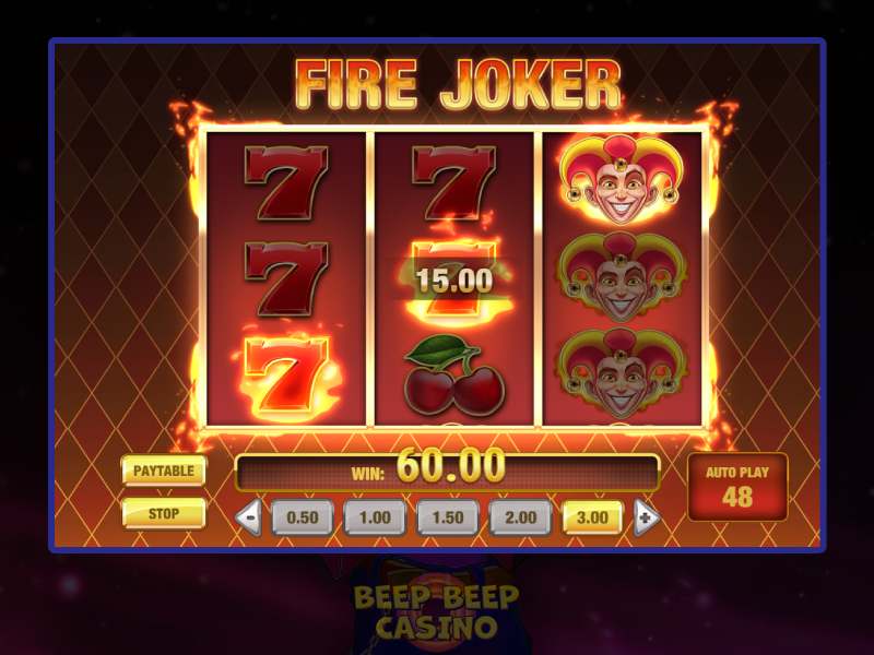 How to play Fire Joker for money