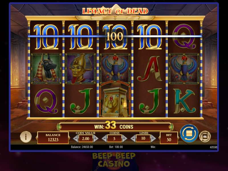 Geschichte und interessante Fakten des Legacy of Dead-Slots